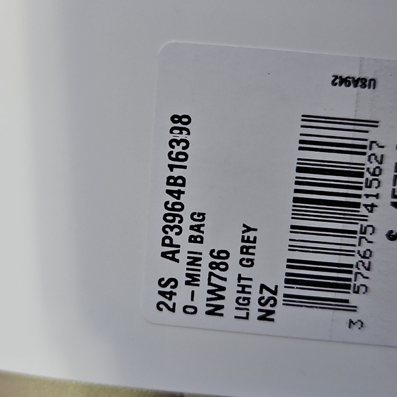 NEW CHANEL Agne Perle Pearl Ball Light Gray Mini Bag Wallet On Chain - Picture 14 of 17